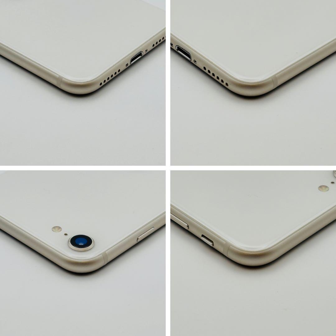 美品✨iPhone SE3 128GB スターライトSIMフリー 動作確認済