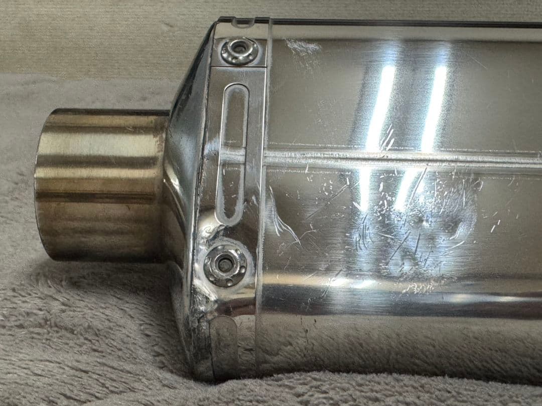 YOSHIMURA ステンレス マフラー アドレス125cc用 ヨシムラ