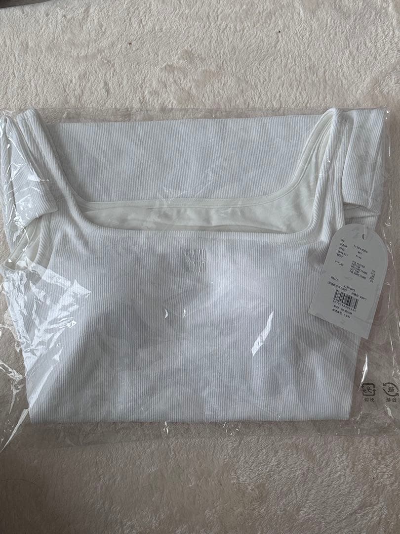 Darich ダーリッチ シェイプリブカットミニワンピース ホワイト FREE