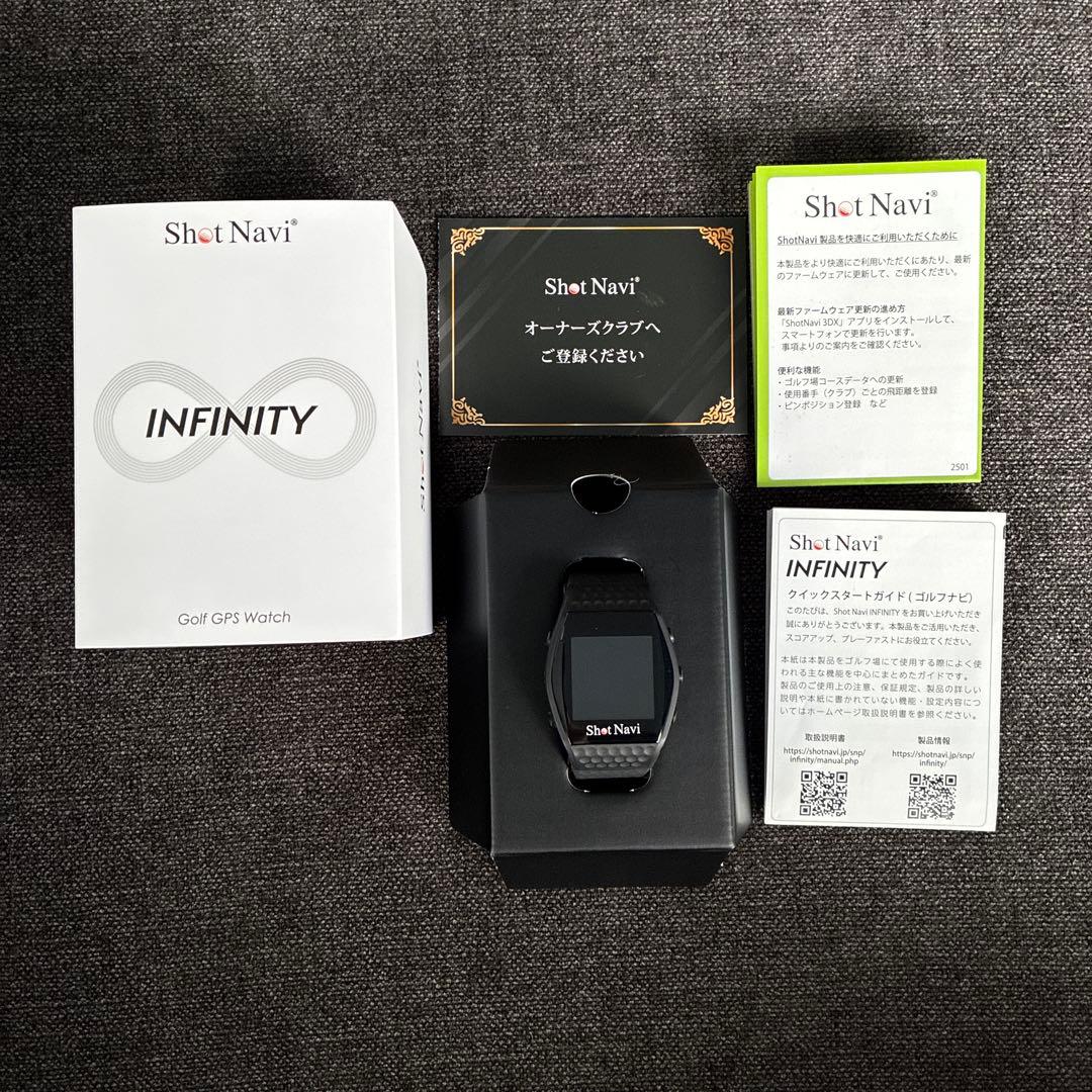 Shot Navi INFINITY ゴルフGPSウォッチ