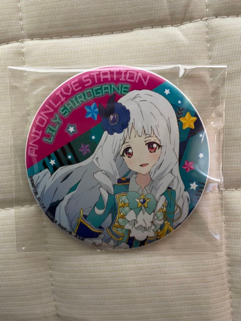 アイカツ！　アニON　マグバッジ　白銀リリィ