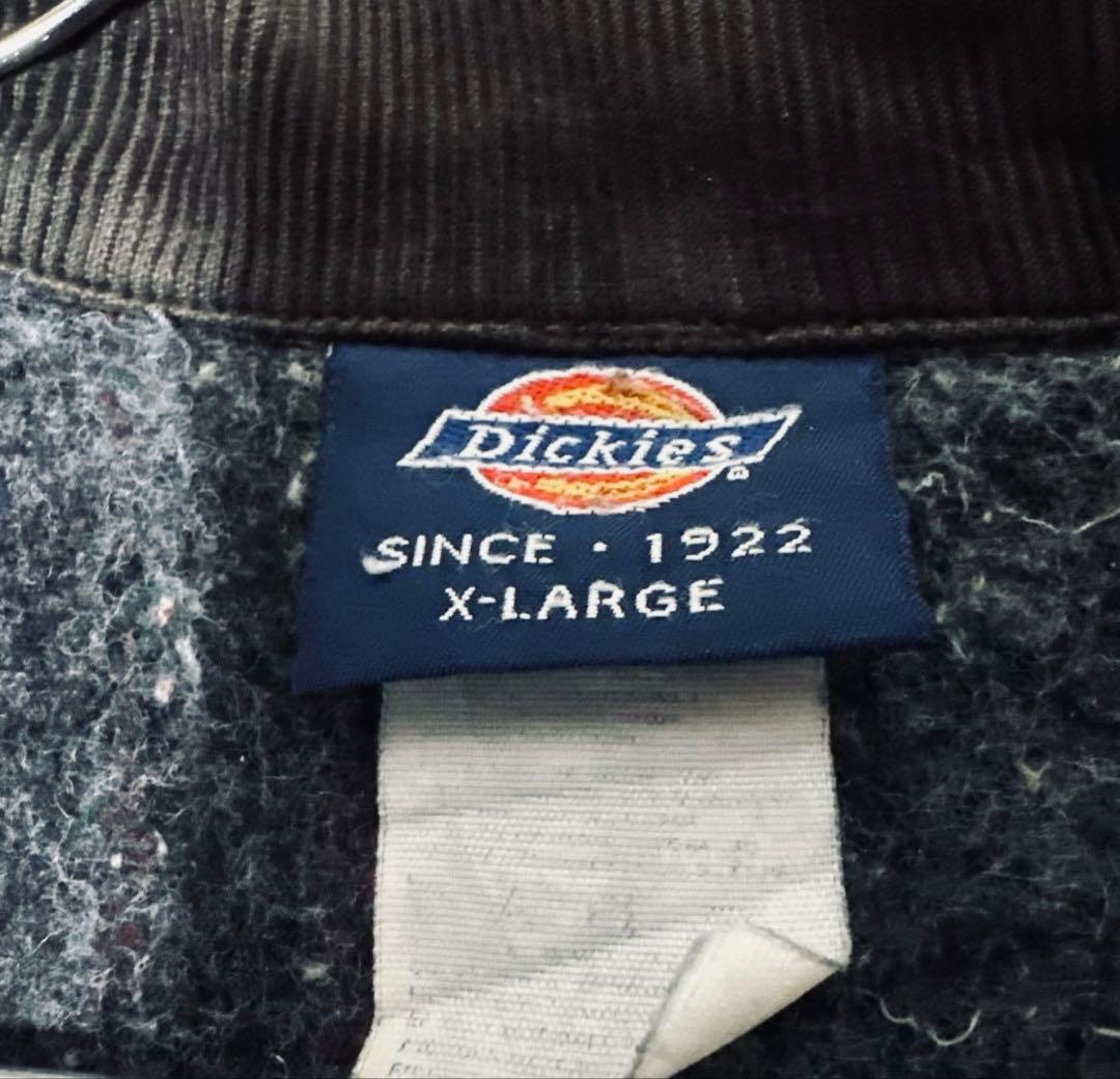 Dickies カバーオール ダックジャケット墨黒フェードブラック