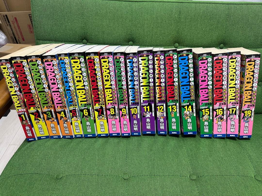 ドラゴンボール　総集編　超悟空伝　全巻（1-18） 袋とじ付き ポスター付き