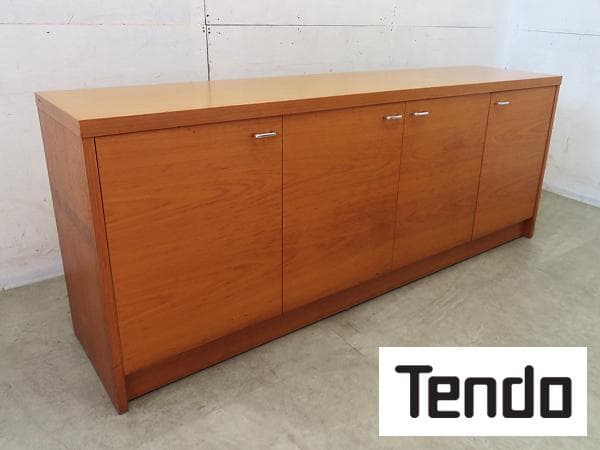 ヴィンテージ■天童木工■ナラ材■サイドボード/リビングボード■応接室■最高級■