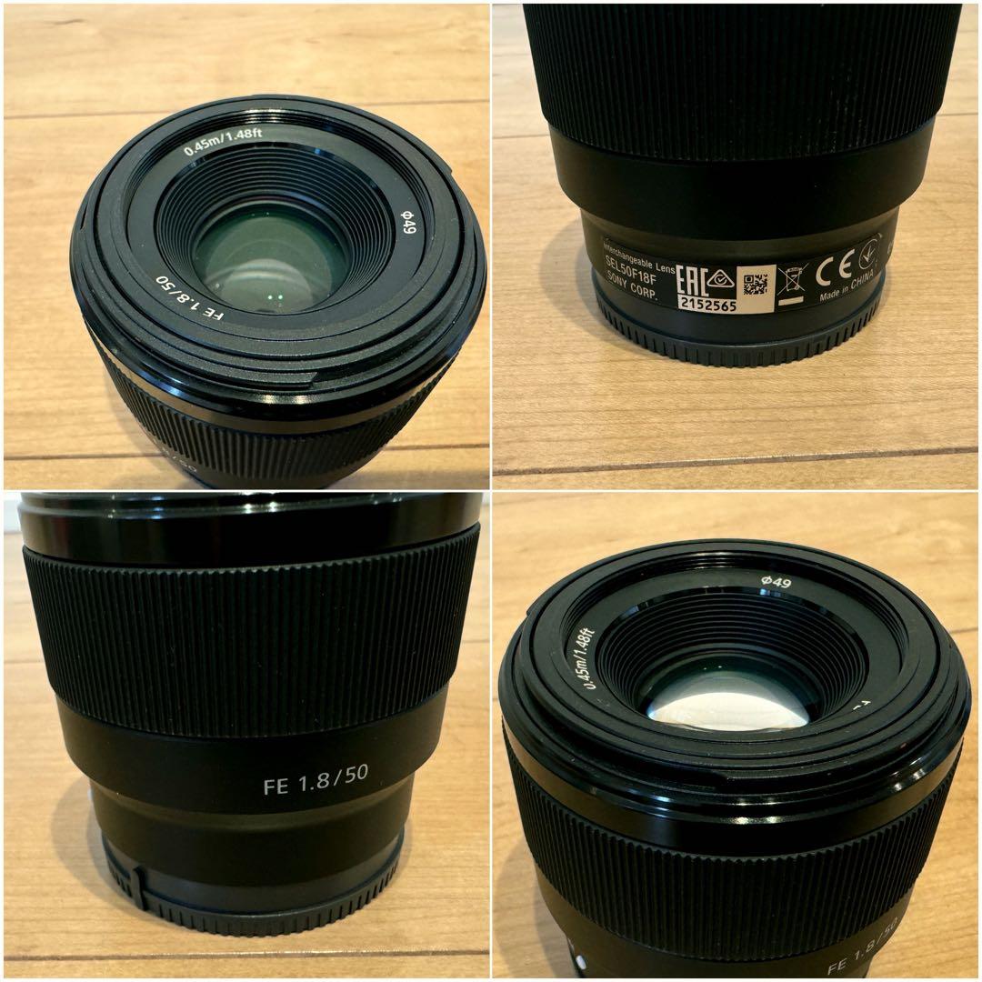 SONY FE 50mm F1.8 SEL50F18F 美品 Eマウント