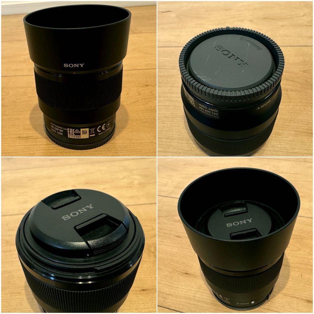 SONY FE 50mm F1.8 SEL50F18F 美品 Eマウント