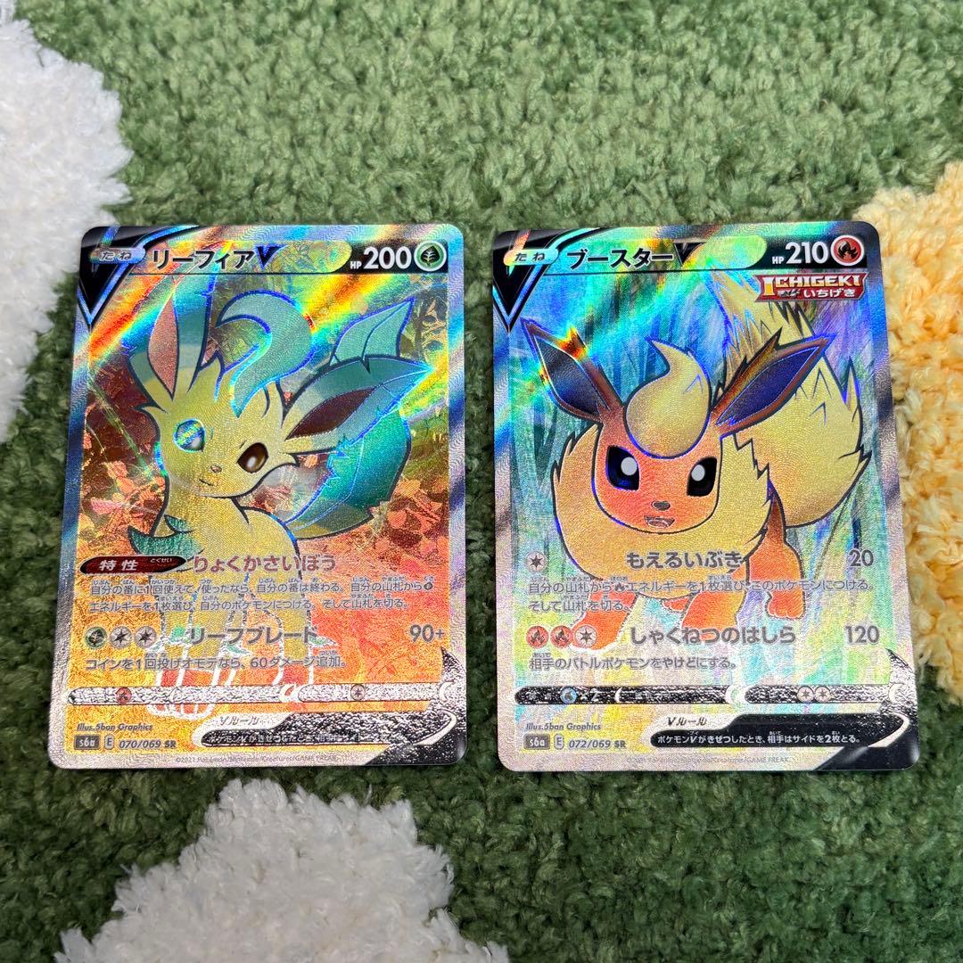 t*k様 イーブイヒーローズ SR ブラッキー ニンフィア エーフィ