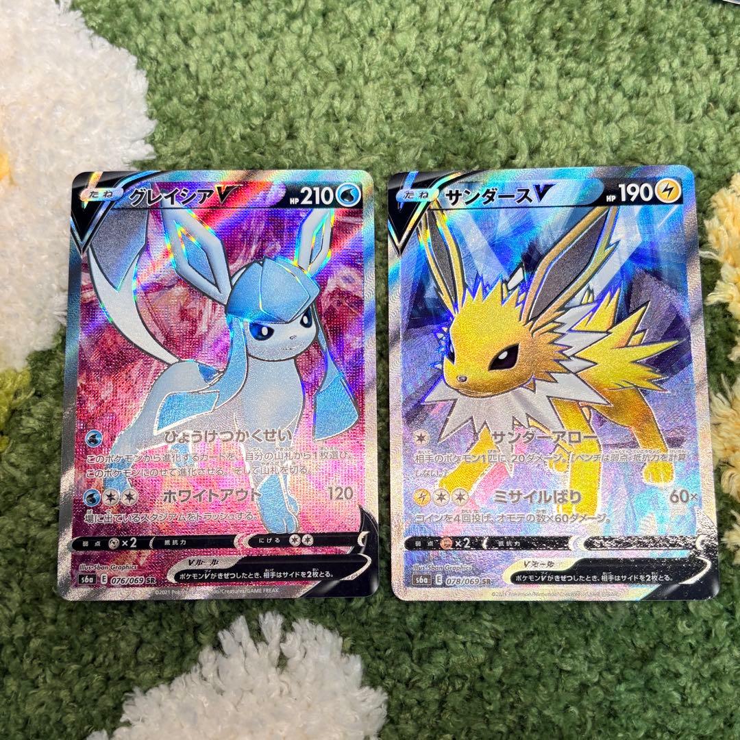 t*k様 イーブイヒーローズ SR ブラッキー ニンフィア エーフィ