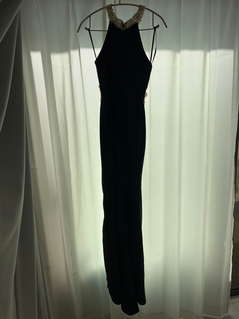 Angel Rパール/ ビジュー/ シアー/ スリット/ タイト/ ロング