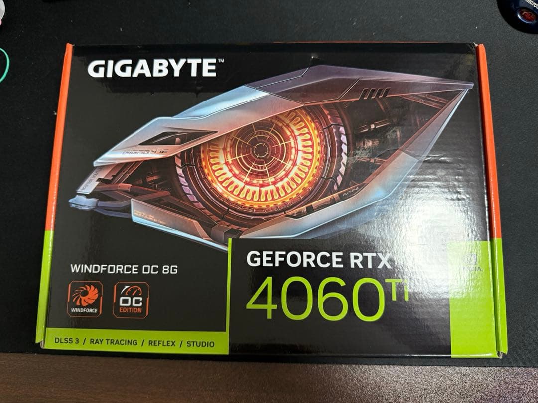 グラフィックボード・グラボ・ビデオカード GIGABYTE GEFORCE RTX 4060Ti 8GB