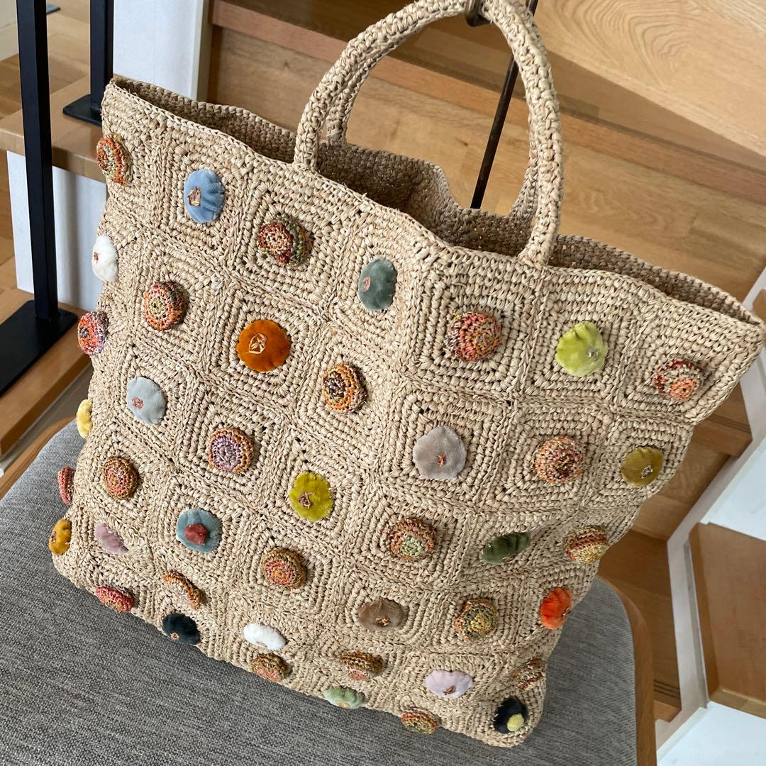 ソフィーディガールSophie digard マカロンモチーフ　トート　バッグ