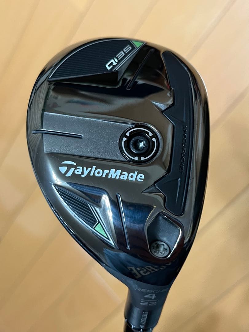 中古 テーラーメイド Qi35 レスキュー 4U 純正スチールシャフト