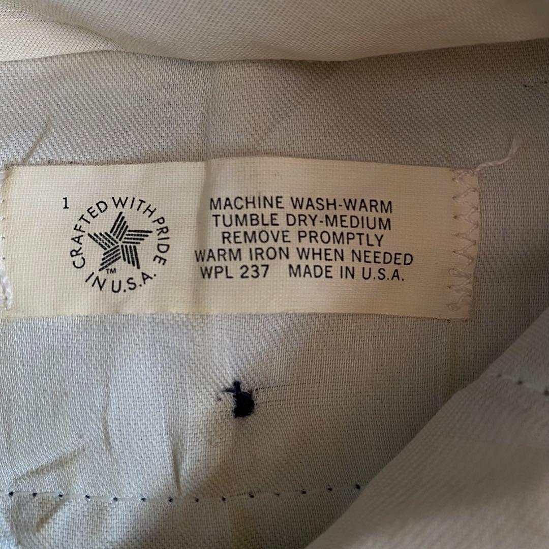 90s USA製 ワイドスラックス ネイビー