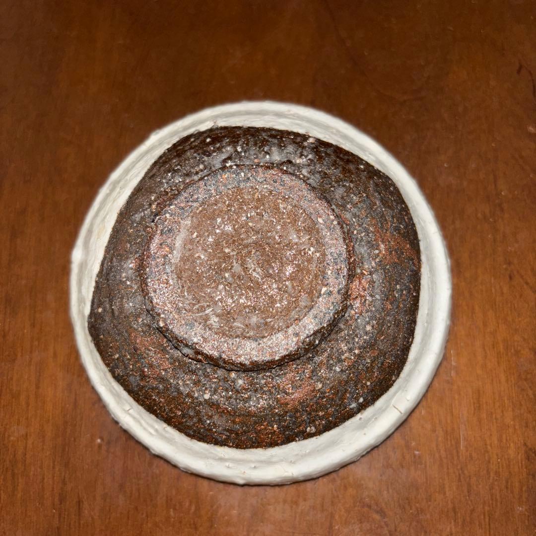 中川自然坊　粉引椀　未使用品