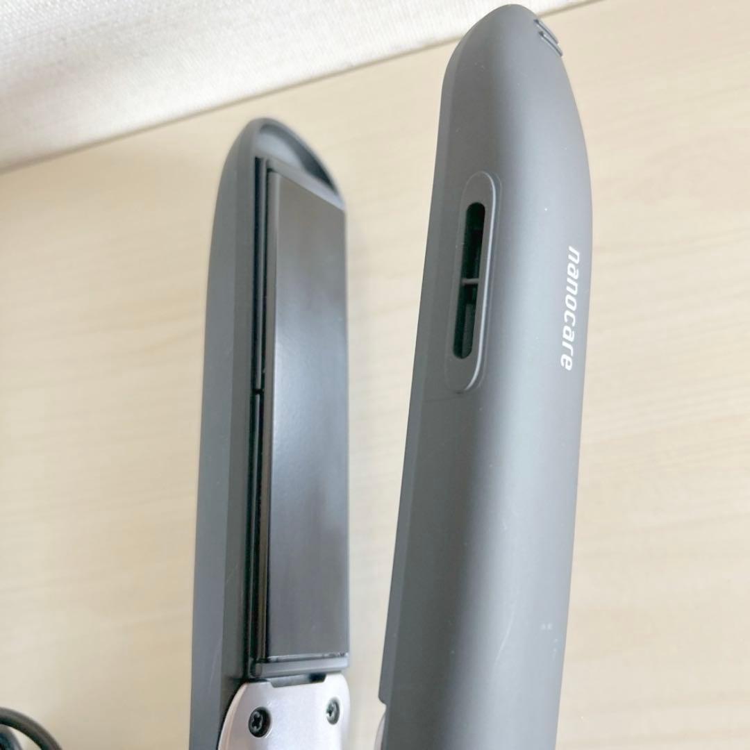 Panasonic ストレートアイロン ナノケア ブラック EH-HS9J 美品