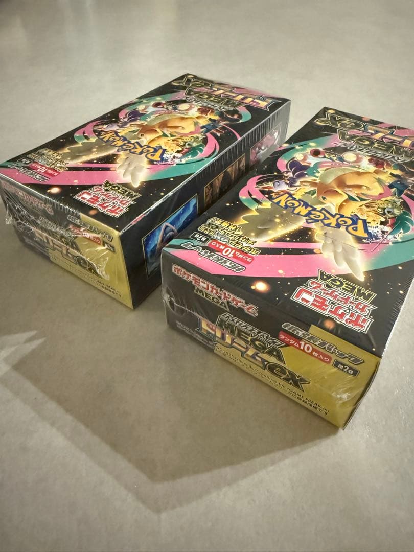 ポケモンカードゲーム MEGAドリームEX BOX2個（シュリンクあり）