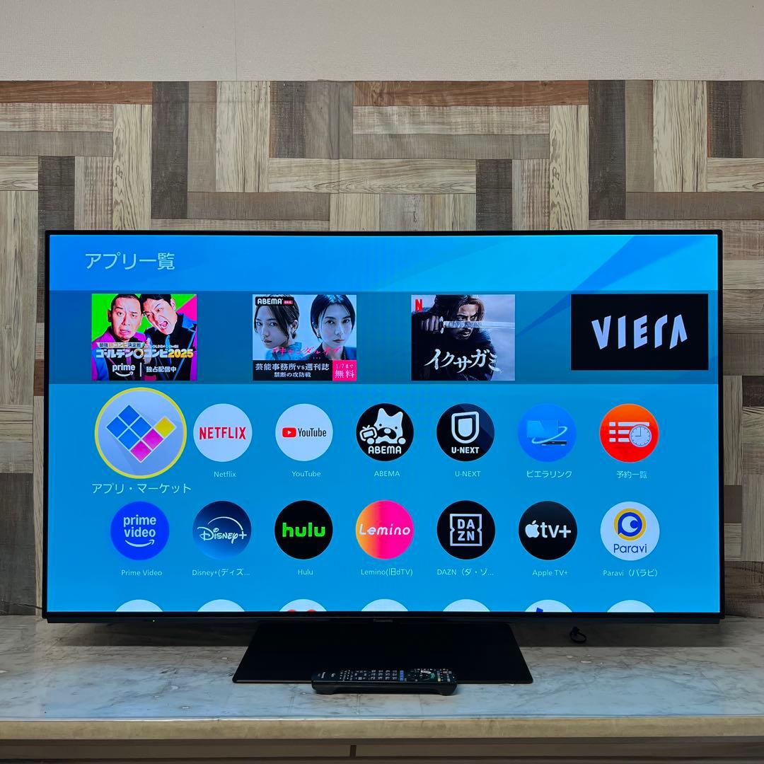 即日受渡❣️全国送料込パナソニック55型有機EL4K TH-55GZ1000