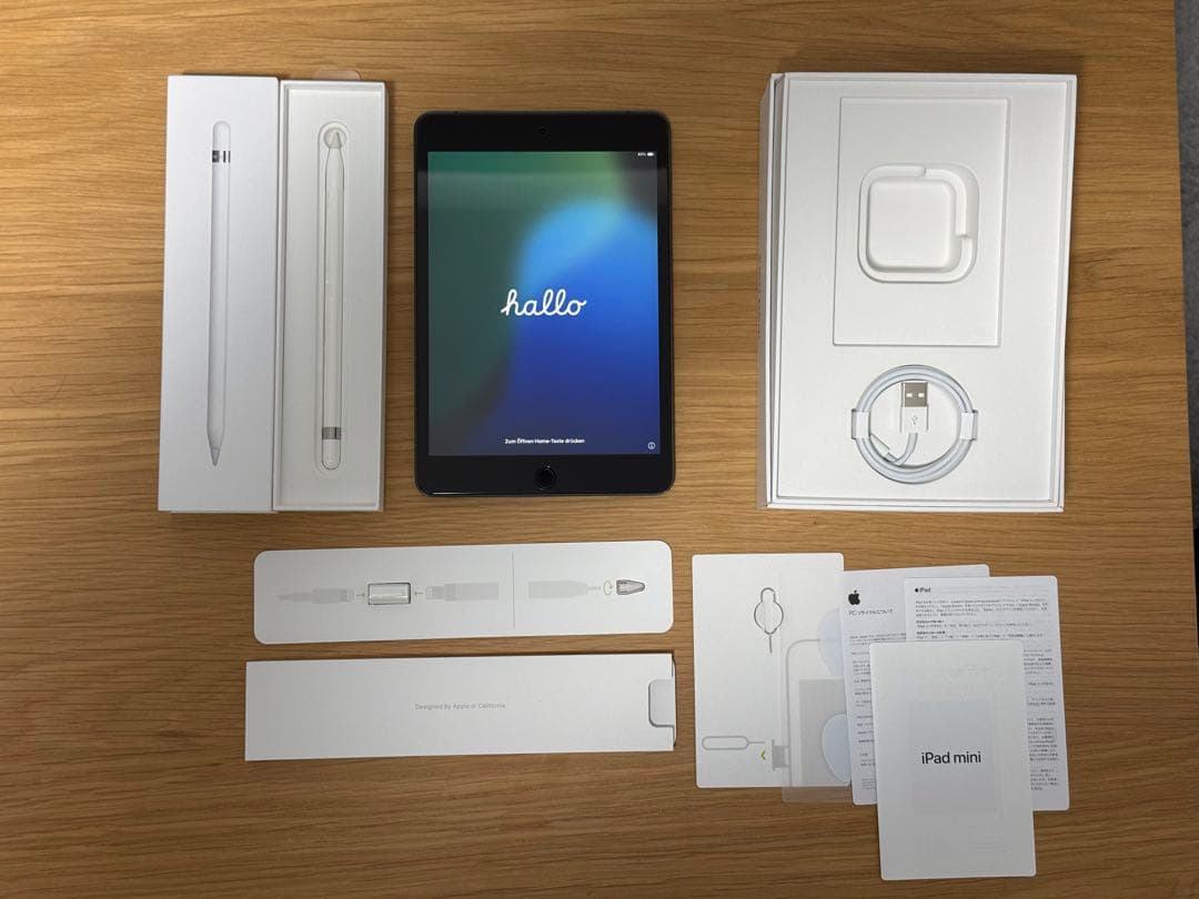 iPad mini 5 セルラー 256GB + Apple Pencil