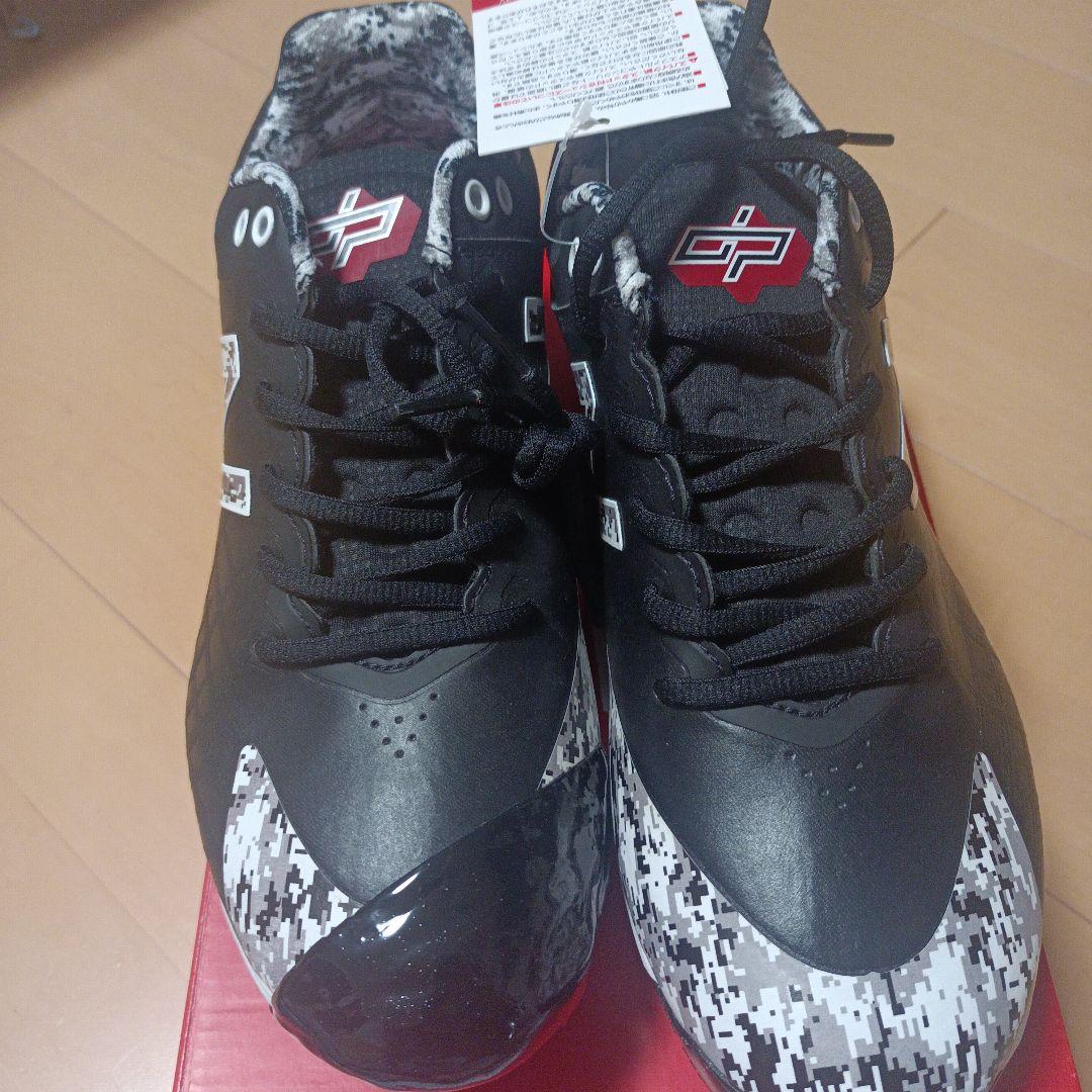 【新品未使用】New Balance 野球スパイク 黒　26.0cm