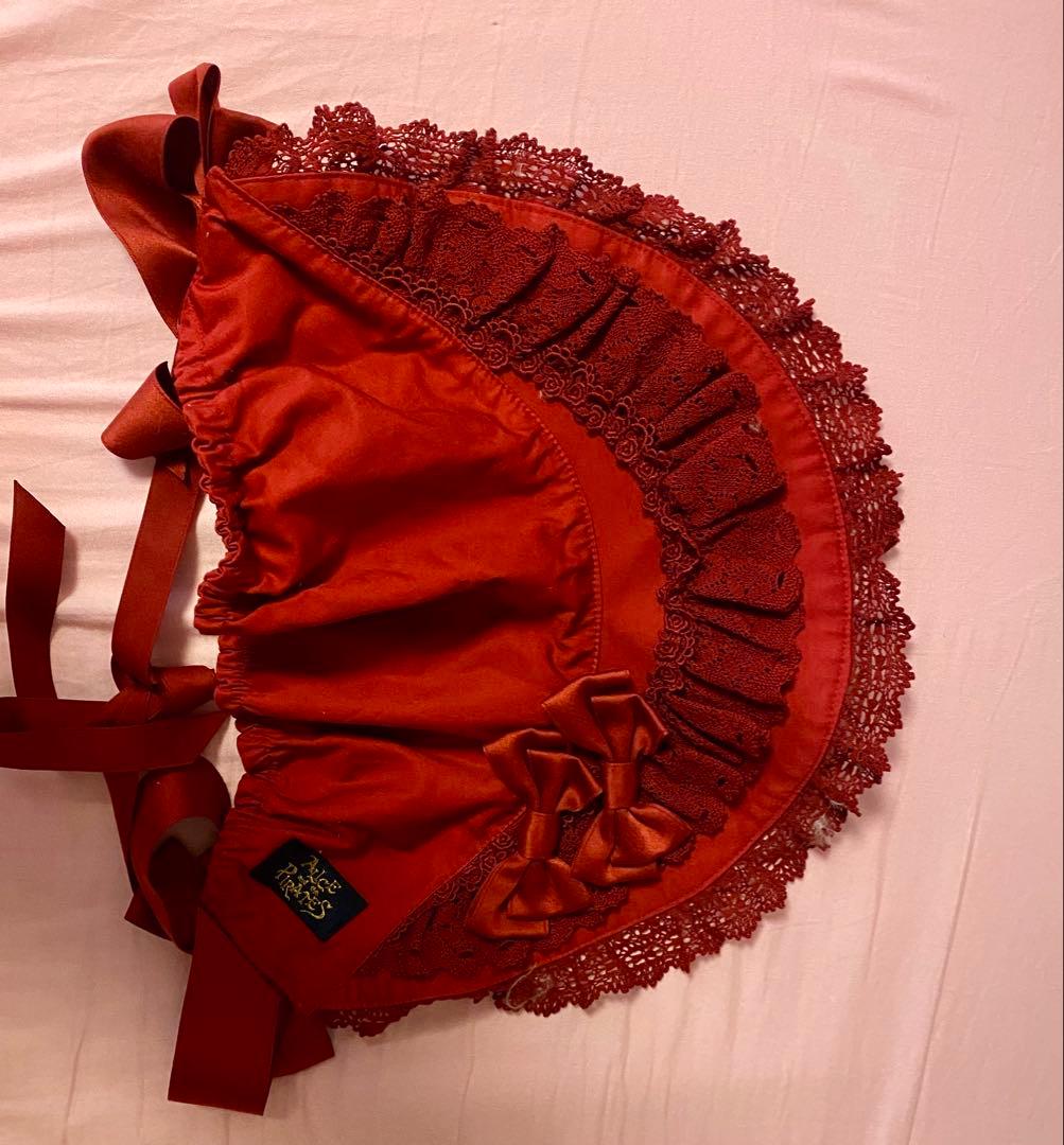 未使用アリスアンドザパイレーツボンネット