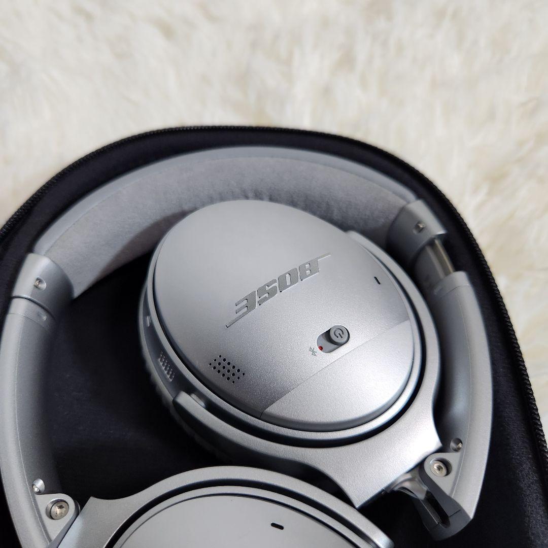 美品 廃盤 Bose QuietComfort35 SLV シルバー ヘッドホン