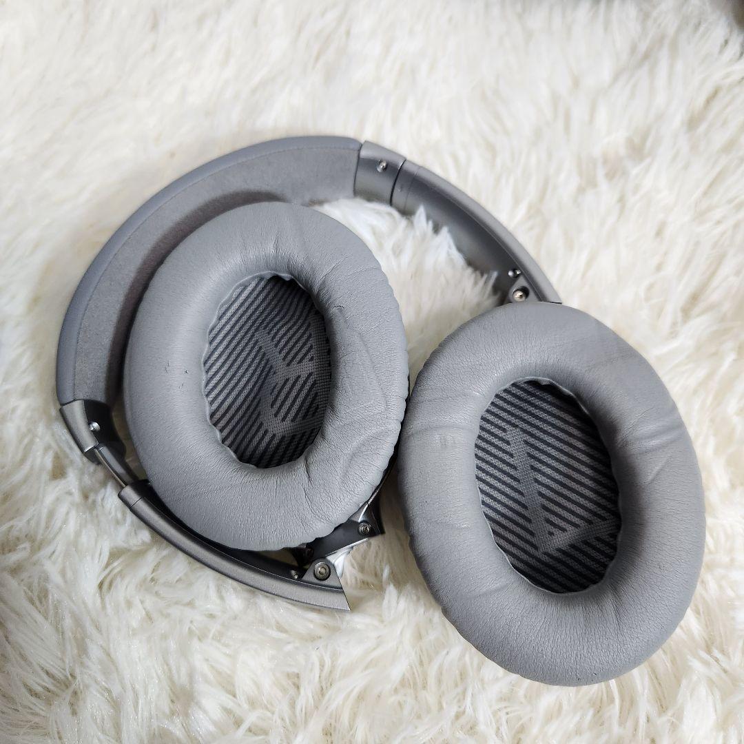 美品 廃盤 Bose QuietComfort35 SLV シルバー ヘッドホン