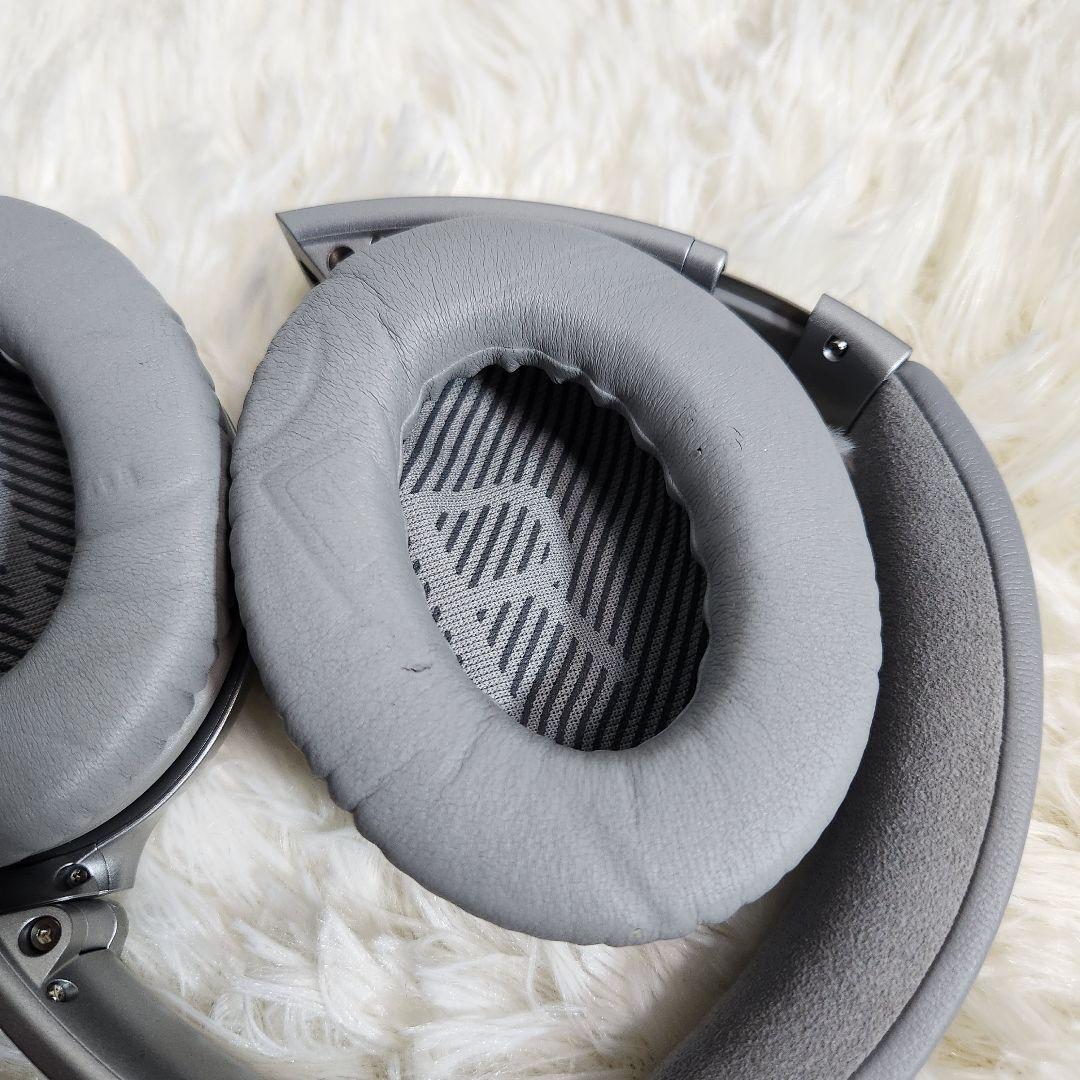 美品 廃盤 Bose QuietComfort35 SLV シルバー ヘッドホン