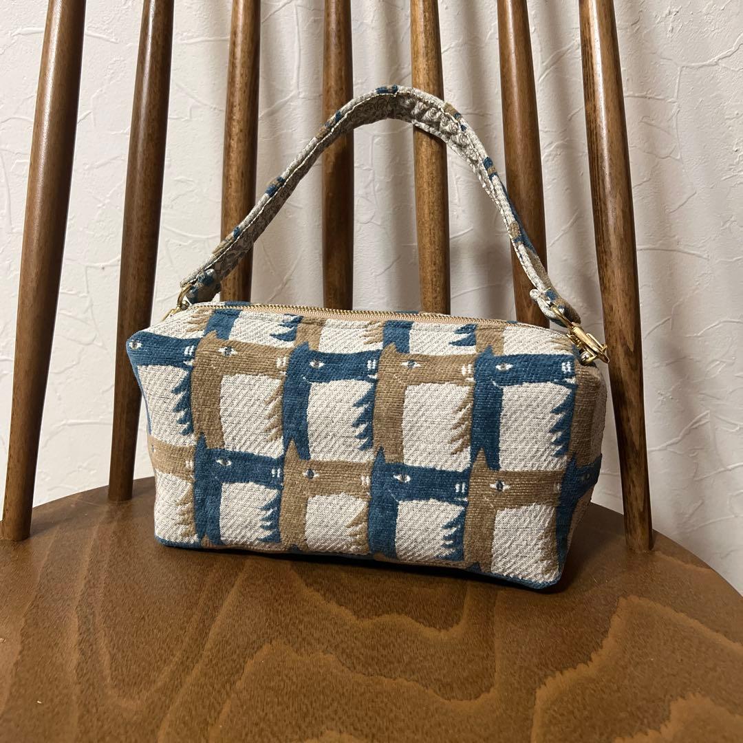 ♡handmade♡ ミナペルホネン　　　ぽってり持てるバッグ