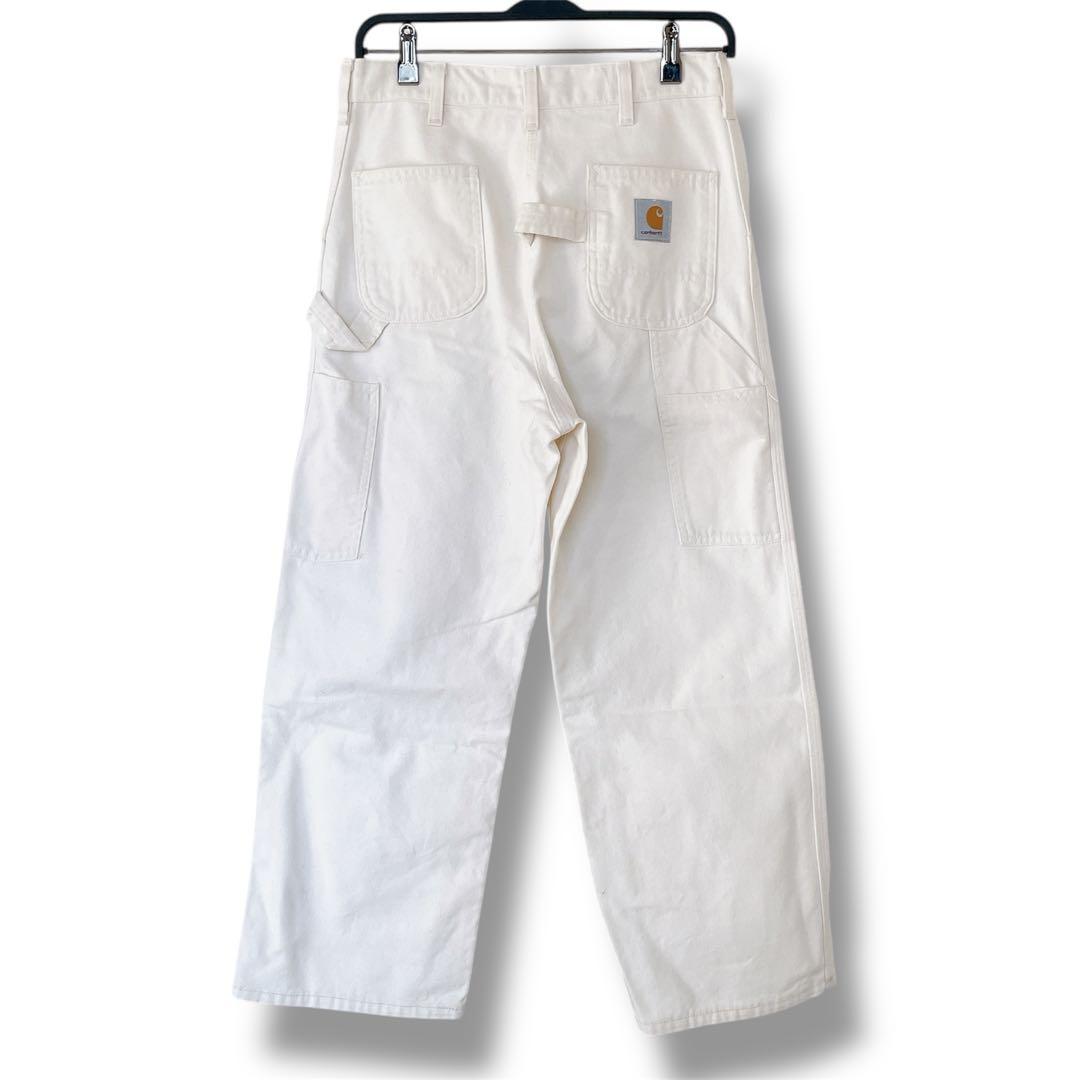 カーハート ペインターパンツ USA製 90s オフホワイト 美品 希少サイズ