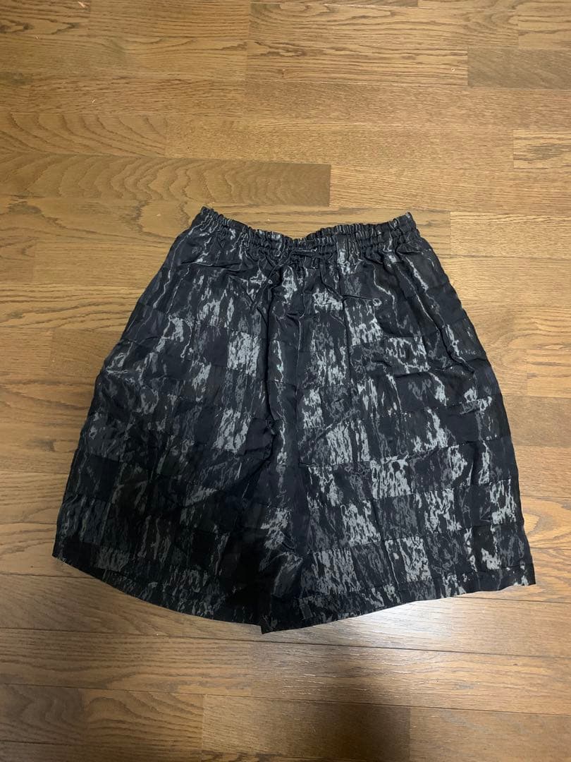 Needles ブラック チェッカー　ショートパンツ