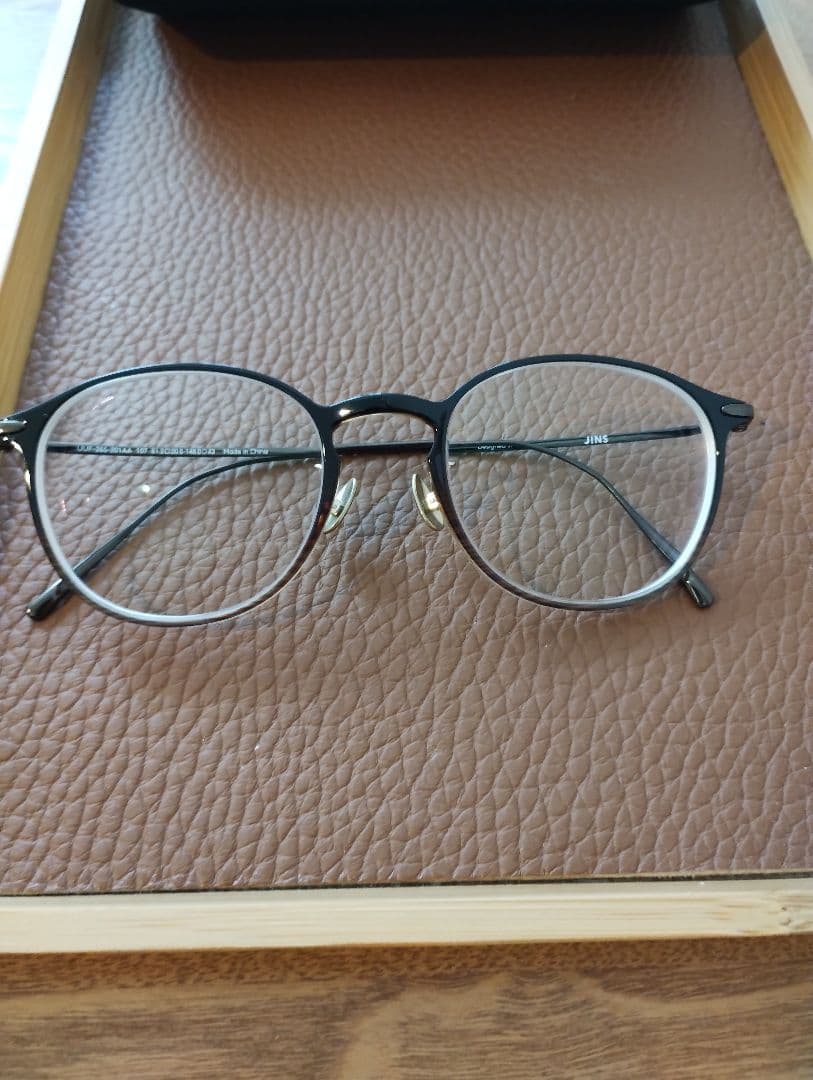 JINS ジンズ　中顔面短縮メガネUUF-25S-201 黄金比メガネ