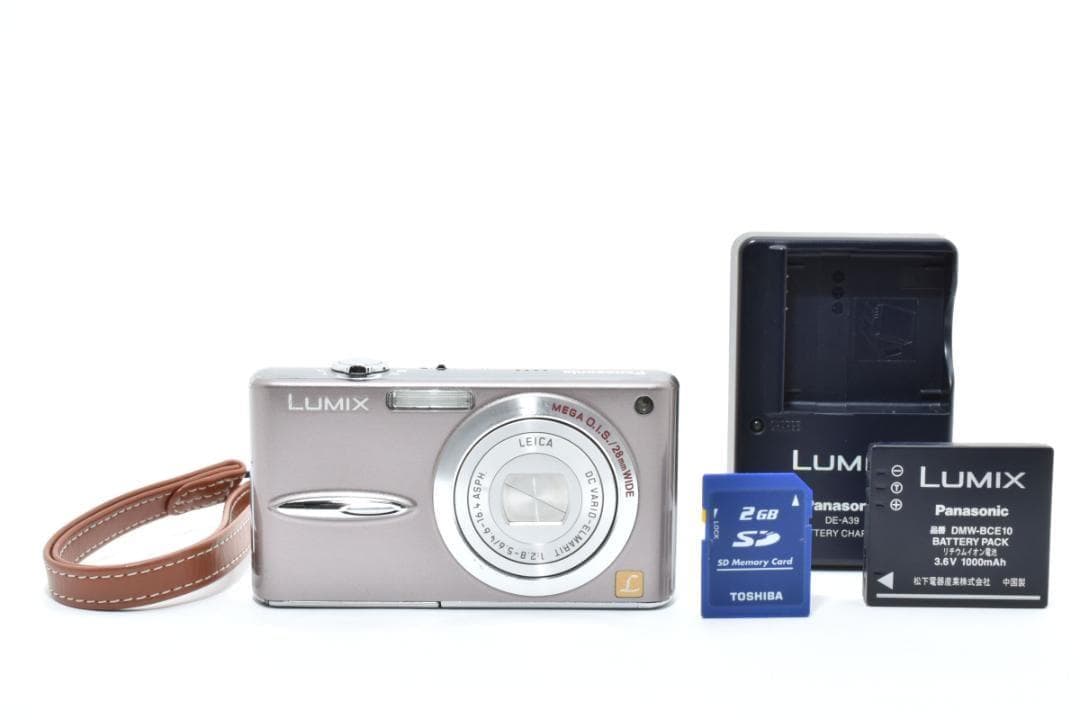 【レーズン】Panasonic LUMIX DMC-FX30 ブラウン