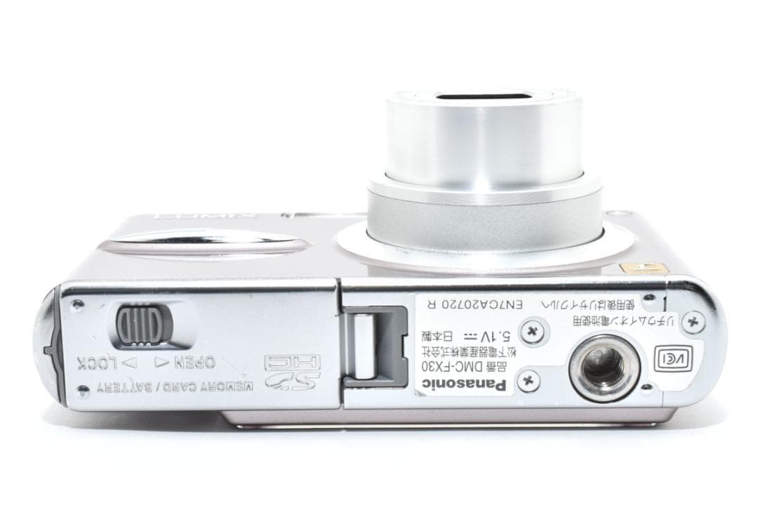 【レーズン】Panasonic LUMIX DMC-FX30 ブラウン