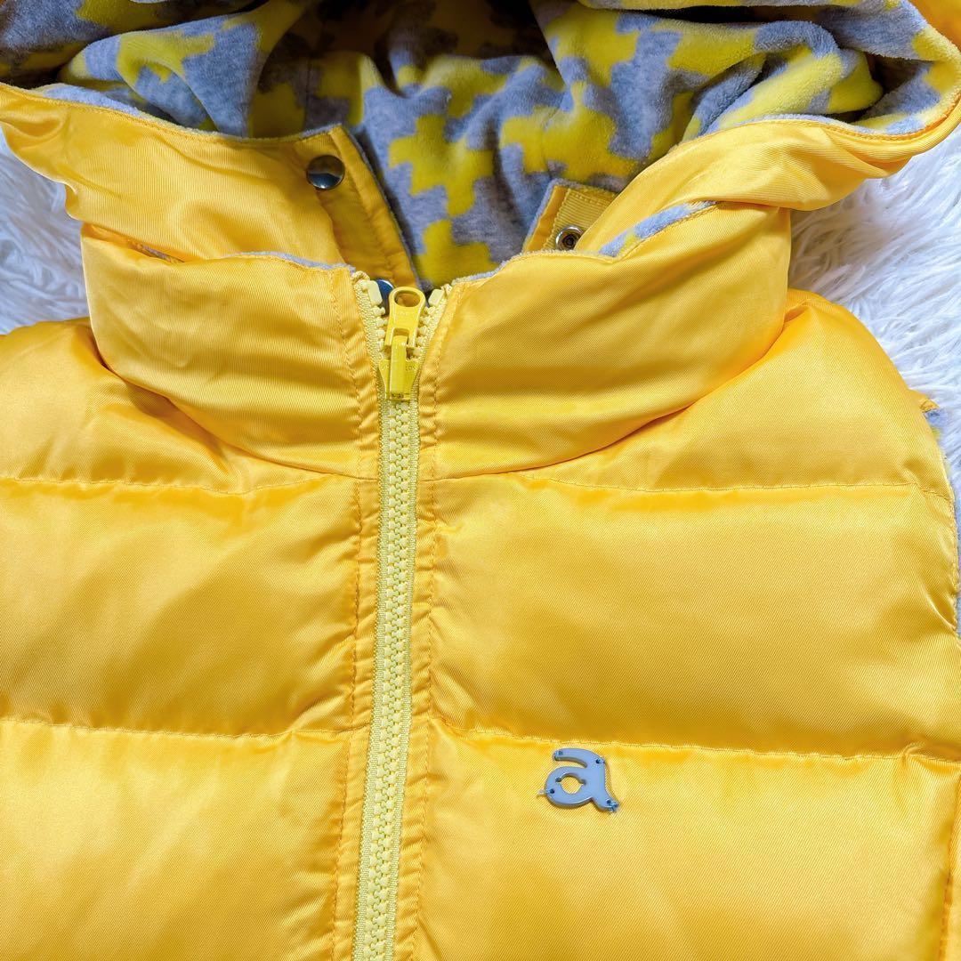 【サイズ36⭐️リバーシブル】アルチビオ　ダウンベスト　ゴルフ　カラフル　美品