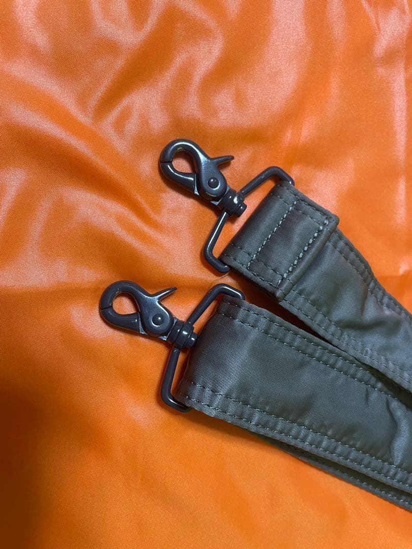 【美品】PORTER タンカードラムバッグ 2way 希少色シルバーグレー