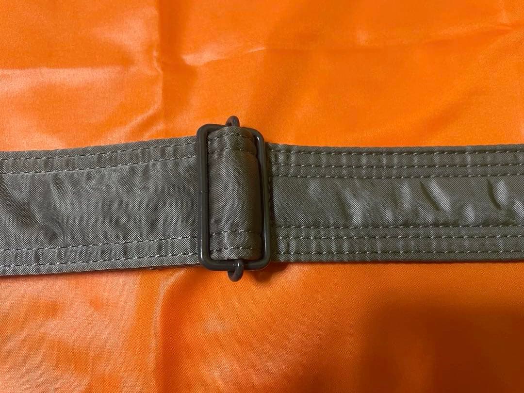 【美品】PORTER タンカードラムバッグ 2way 希少色シルバーグレー