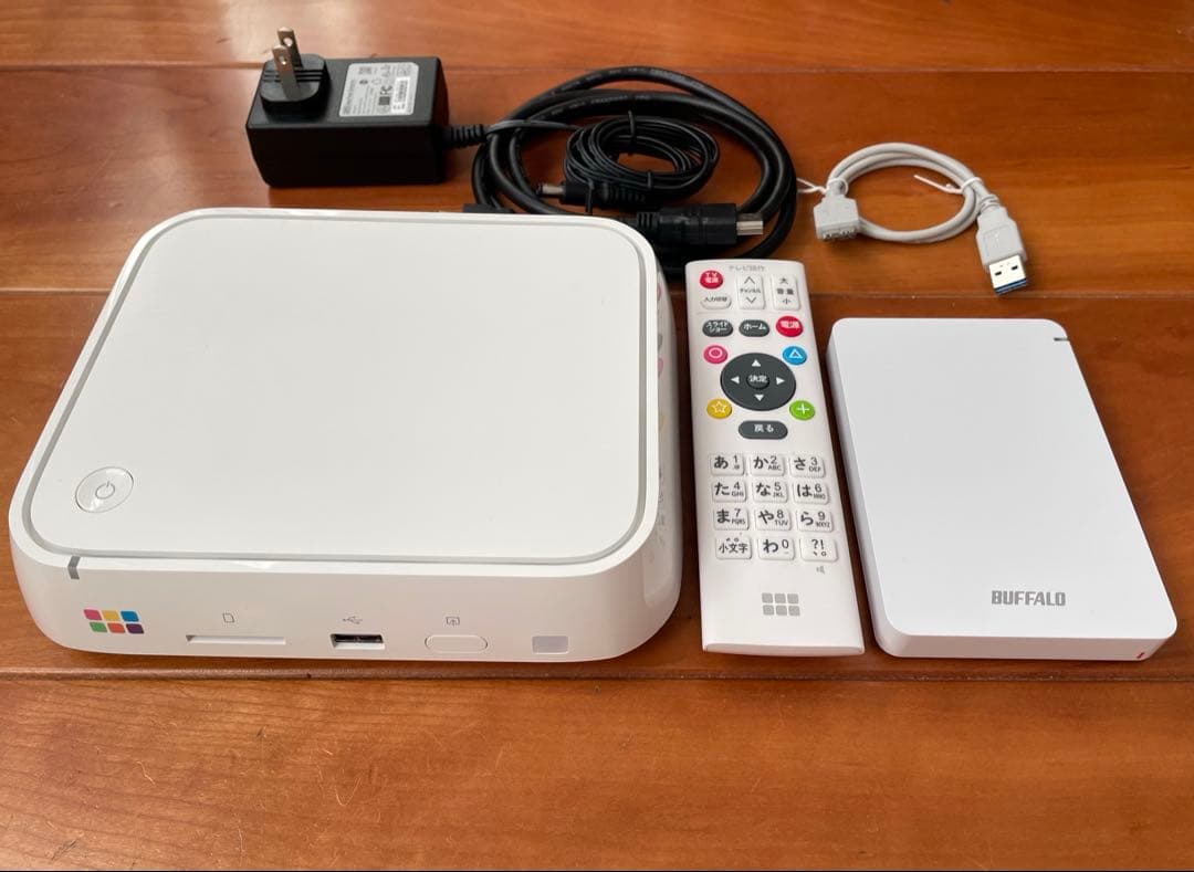 BUFFALO おもいでばこ 2TB PD-2000LV + 外付HDD 2TB
