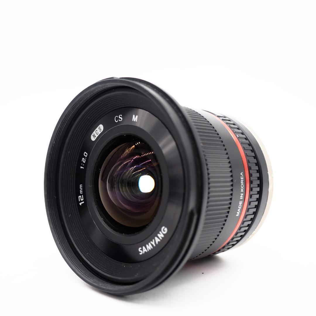 レンズ(ズーム) SAMYANG 12mm F2.0 canon M