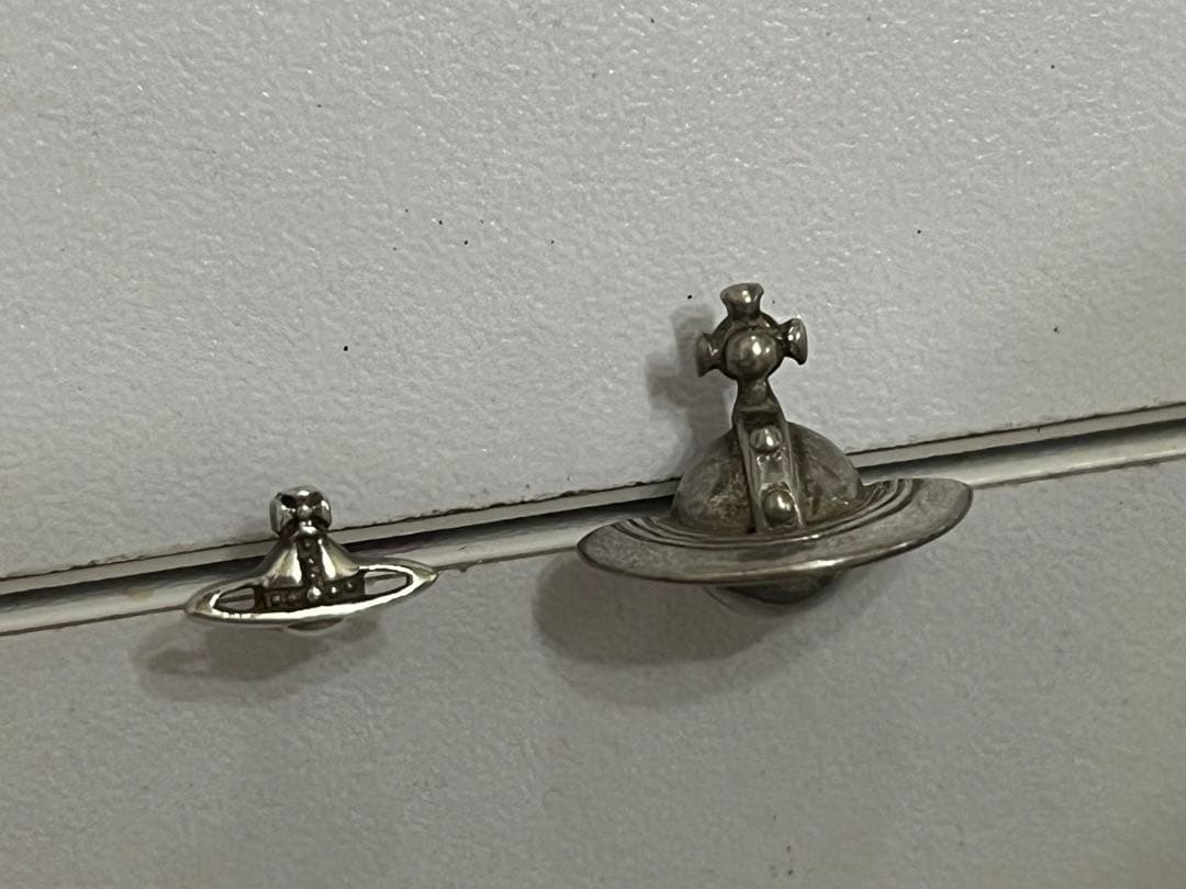 シルバー925 ソリッドオーブピアス　ナノオーブピアス