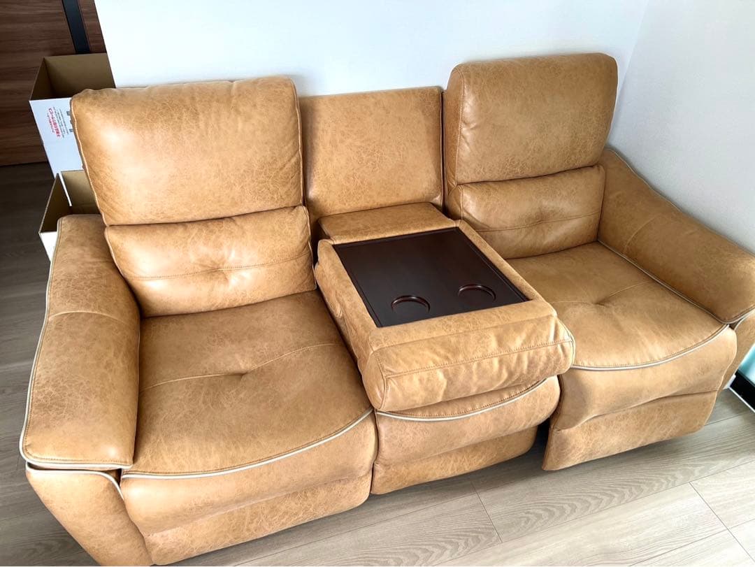 【超美品】RELAX FORM 電動リクライニングソファ バッジオ