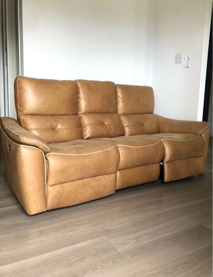 【超美品】RELAX FORM 電動リクライニングソファ バッジオ