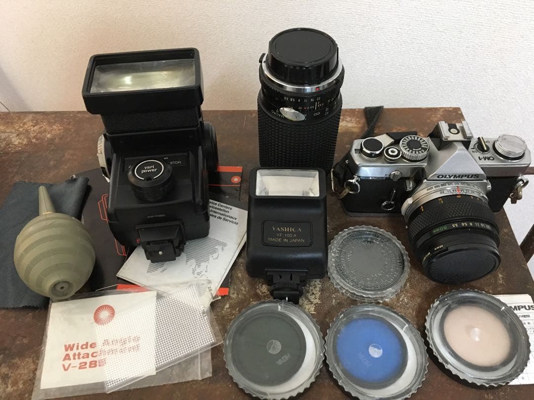 ❗️セール❗️カメラ　オリンパスOM-1　カメラ始める　フイルム　マクロ　フラッシュ