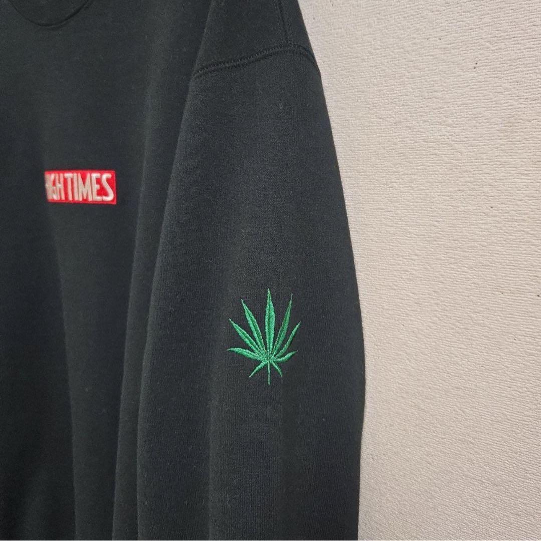 ん*た様 未使用ワコマリア×High TimesヘビーウェイトスウェットBLAC