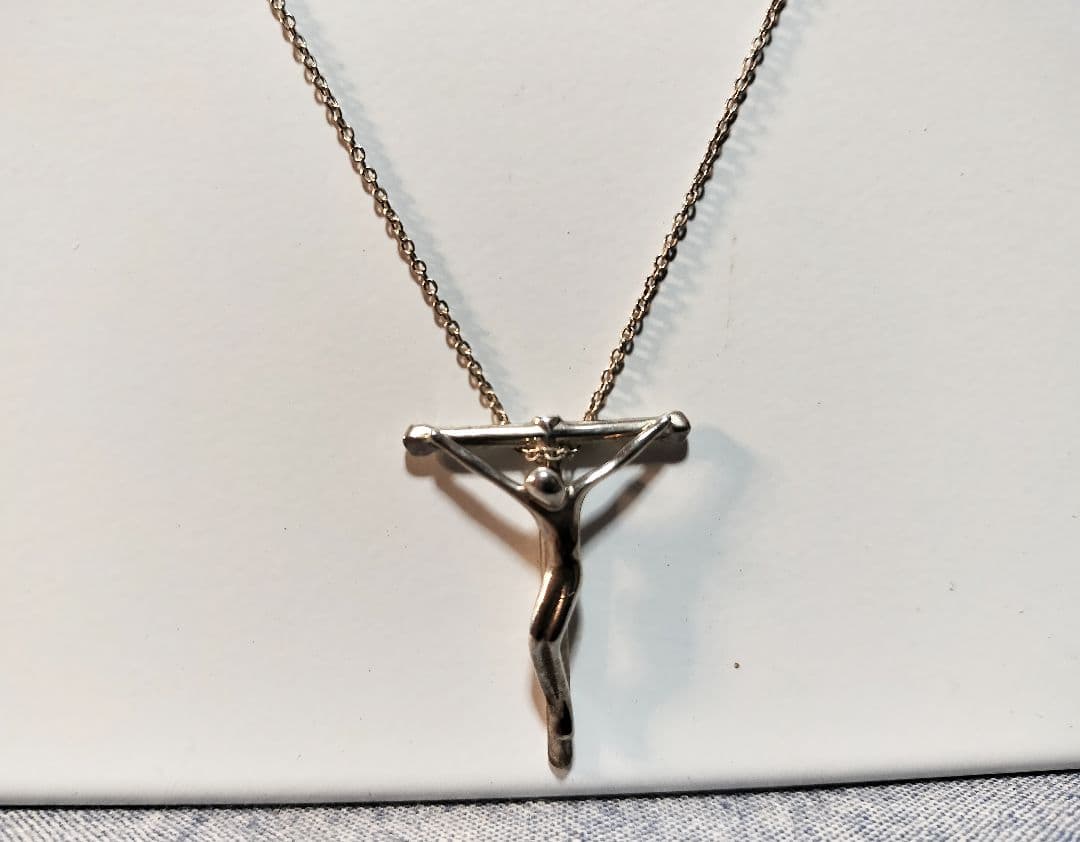 TIFFANY ロザリオ クロス ネックレス