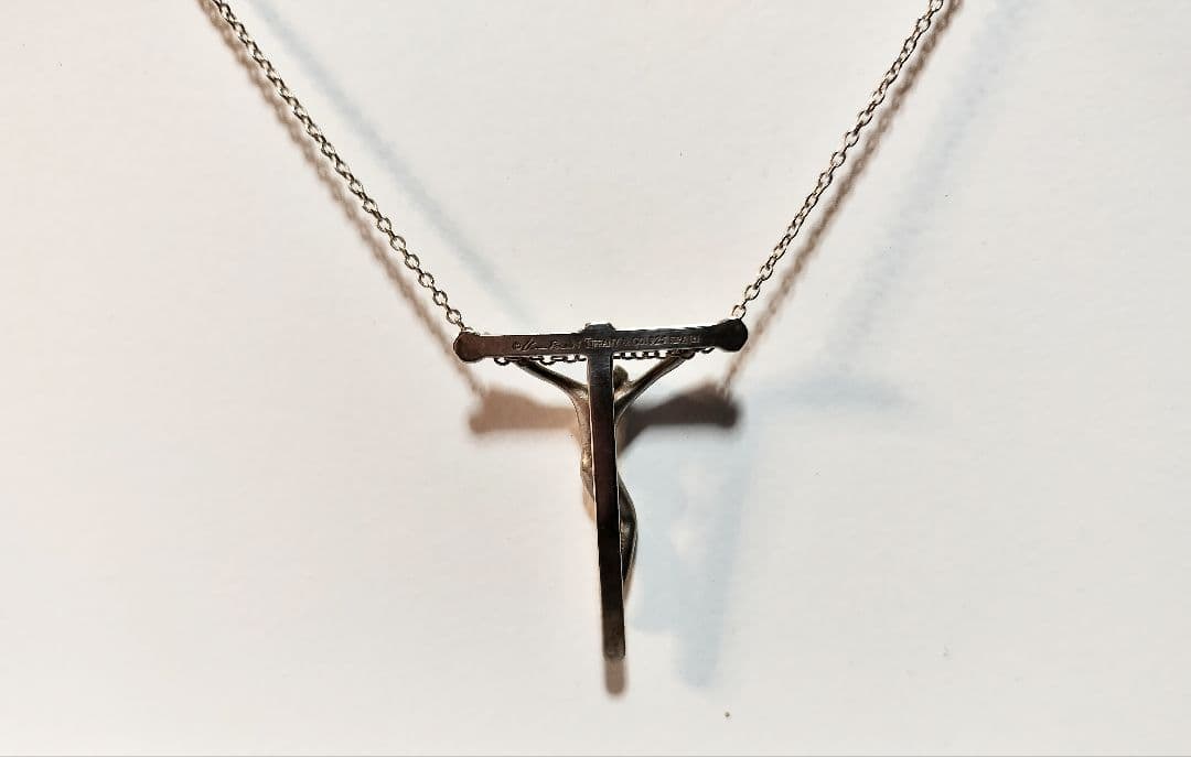 TIFFANY ロザリオ クロス ネックレス