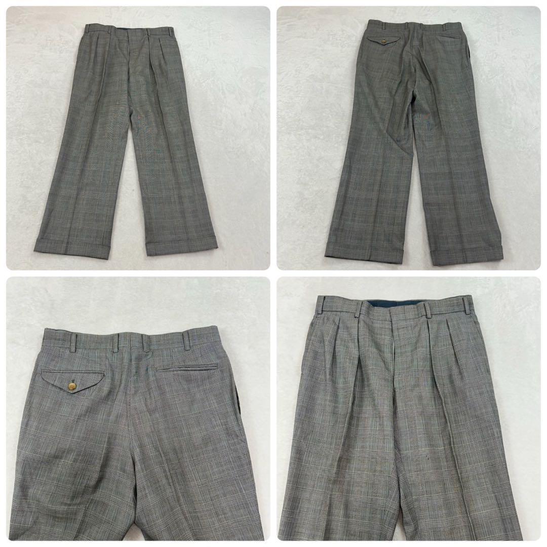 J363 M バーバリーロンドン スーツ上下 グレー メンズ