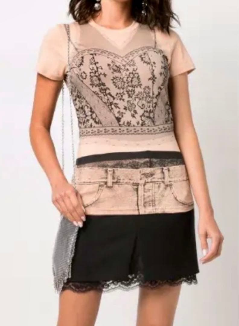 Christian Dior トランプルイユ Tシャツ 06 ガリアーノ期