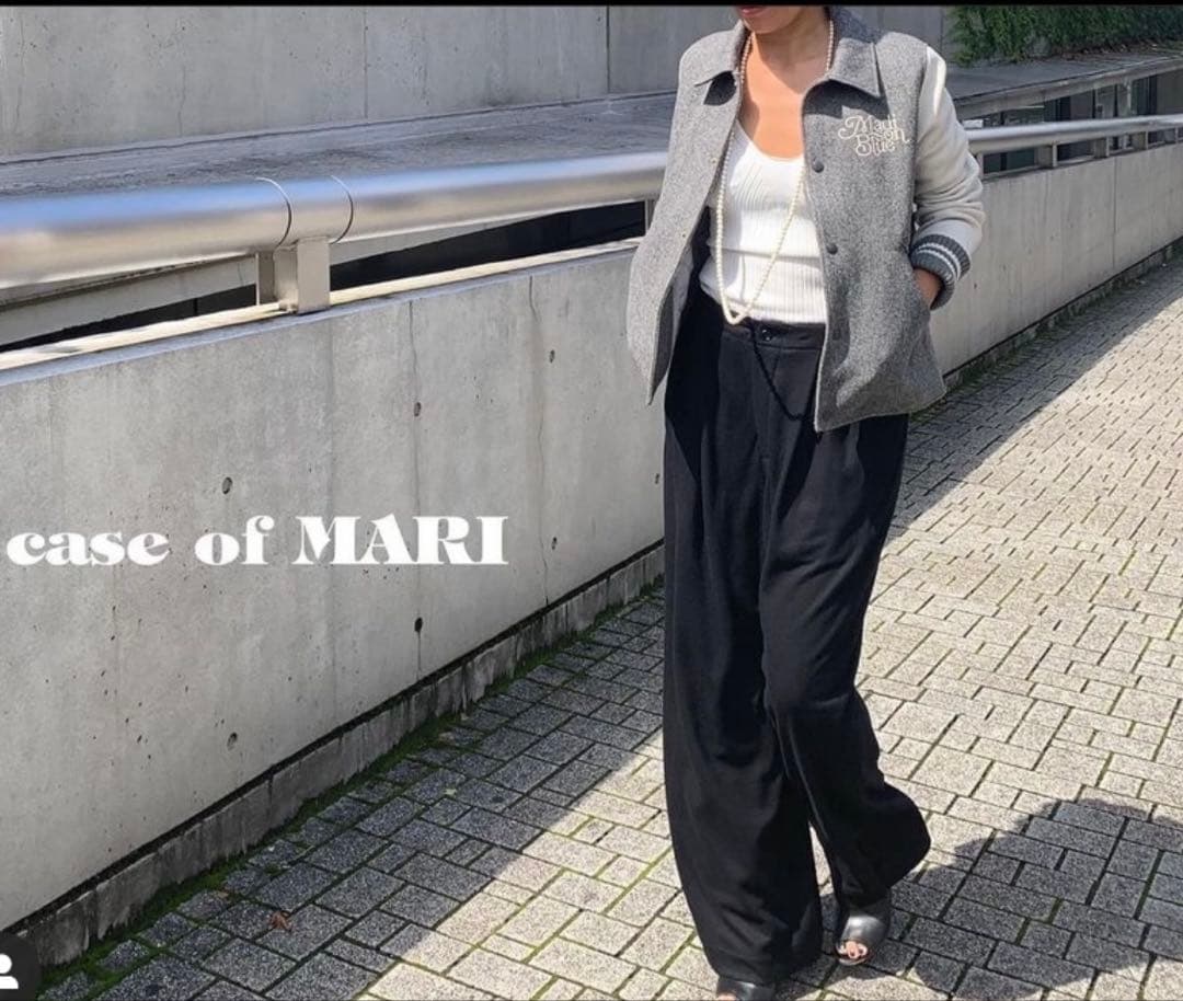 マディソンブルー　ワイドパンツ ハイウエスト