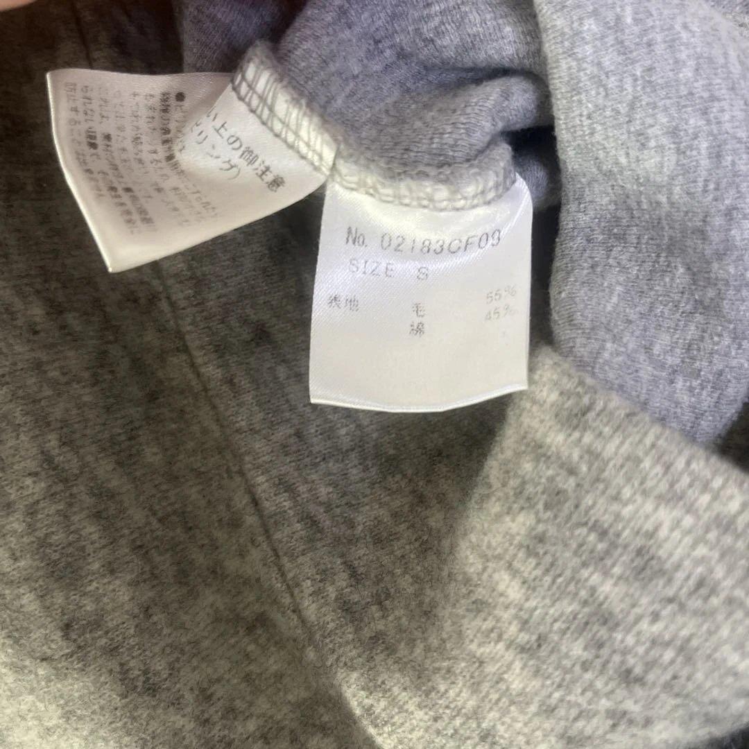 HYSTERIC GLAMOUR フルジップ ニットパーカー フーディガールロゴ