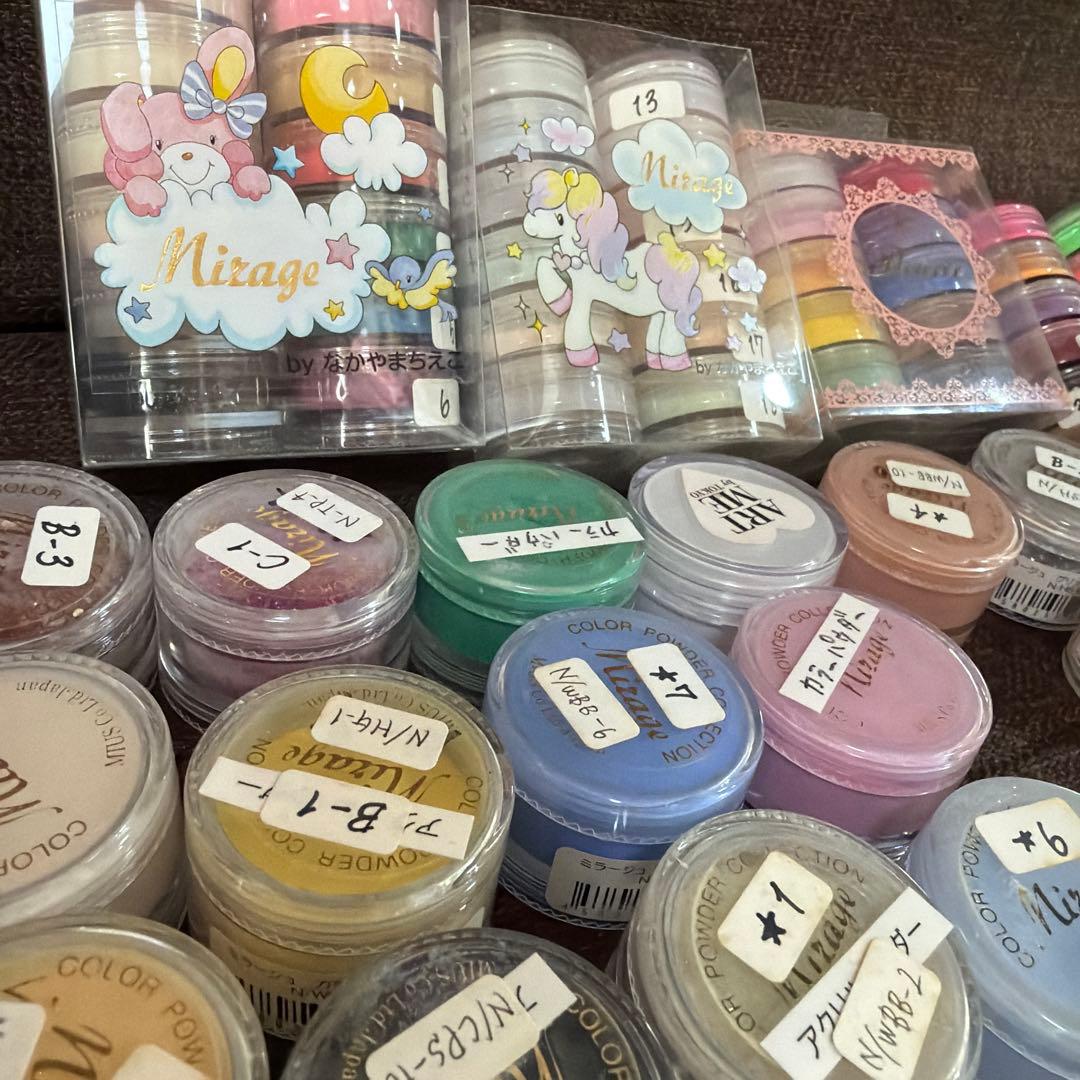 アクリルパウダーまとめ売り/スカルプ/3D/エンボス